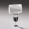 Horizontal Rectangular Crystal Wine Stopper